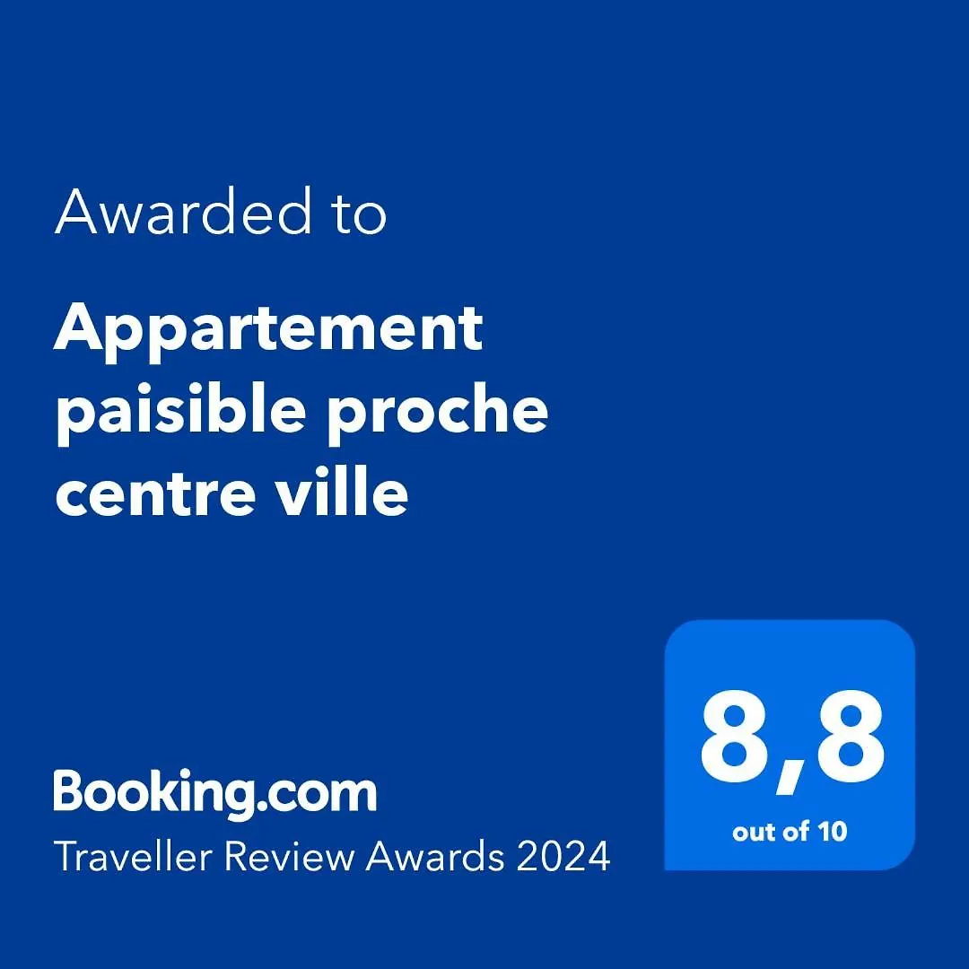 Appartement paisible proche centre ville Bron 0*,